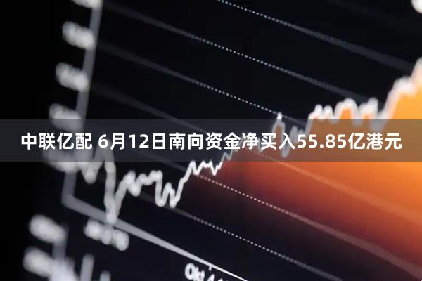 中联亿配 6月12日南向资金净买入55.85亿港元
