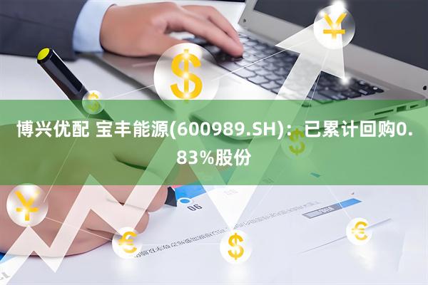 博兴优配 宝丰能源(600989.SH)：已累计回购0.83%股份