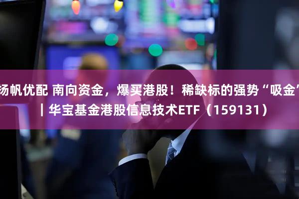扬帆优配 南向资金，爆买港股！稀缺标的强势“吸金” ｜华宝基金港股信息技术ETF（159131）